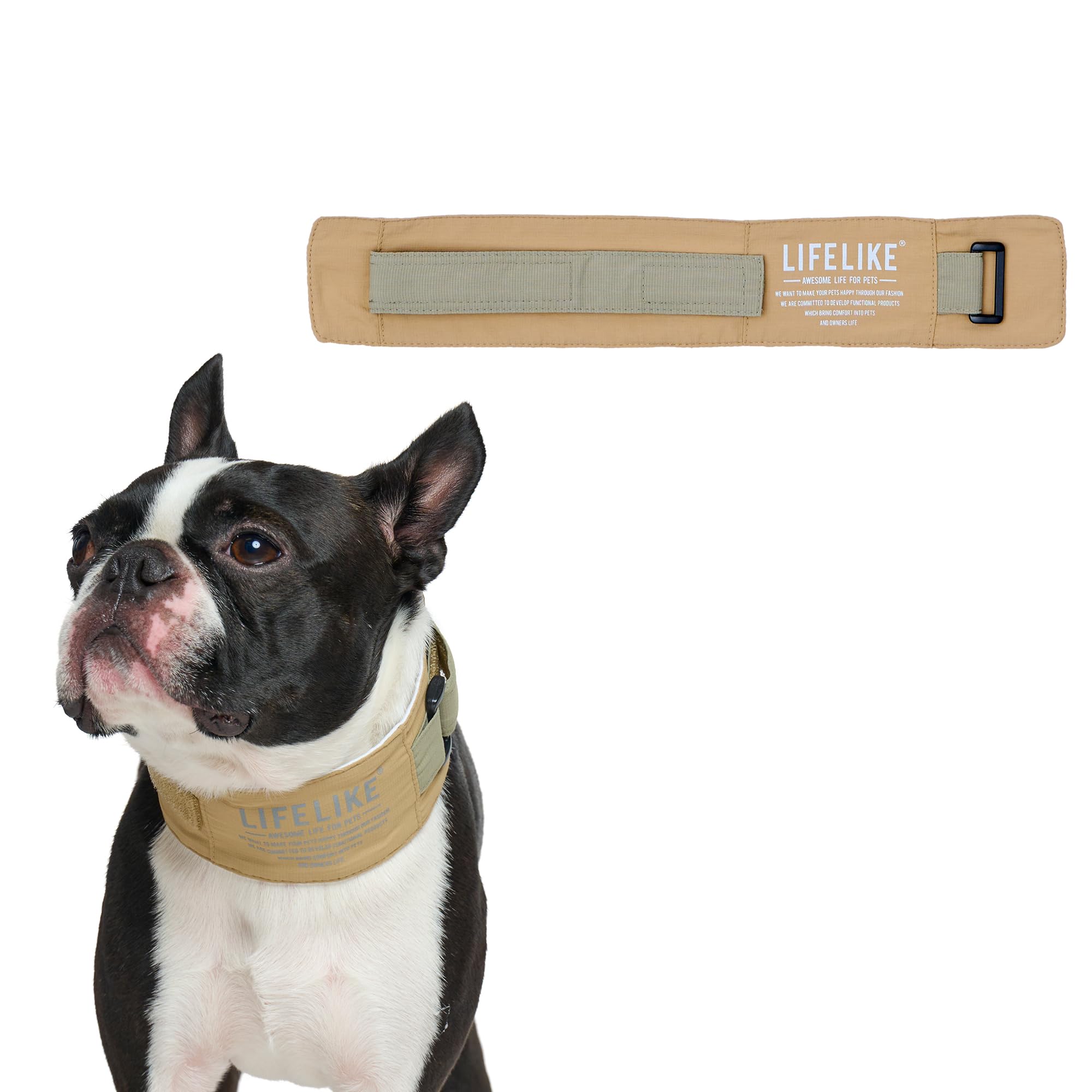 Amazon | 【LIFELIKE公式】ICEミルアウトドアクールバンダナ S M L犬