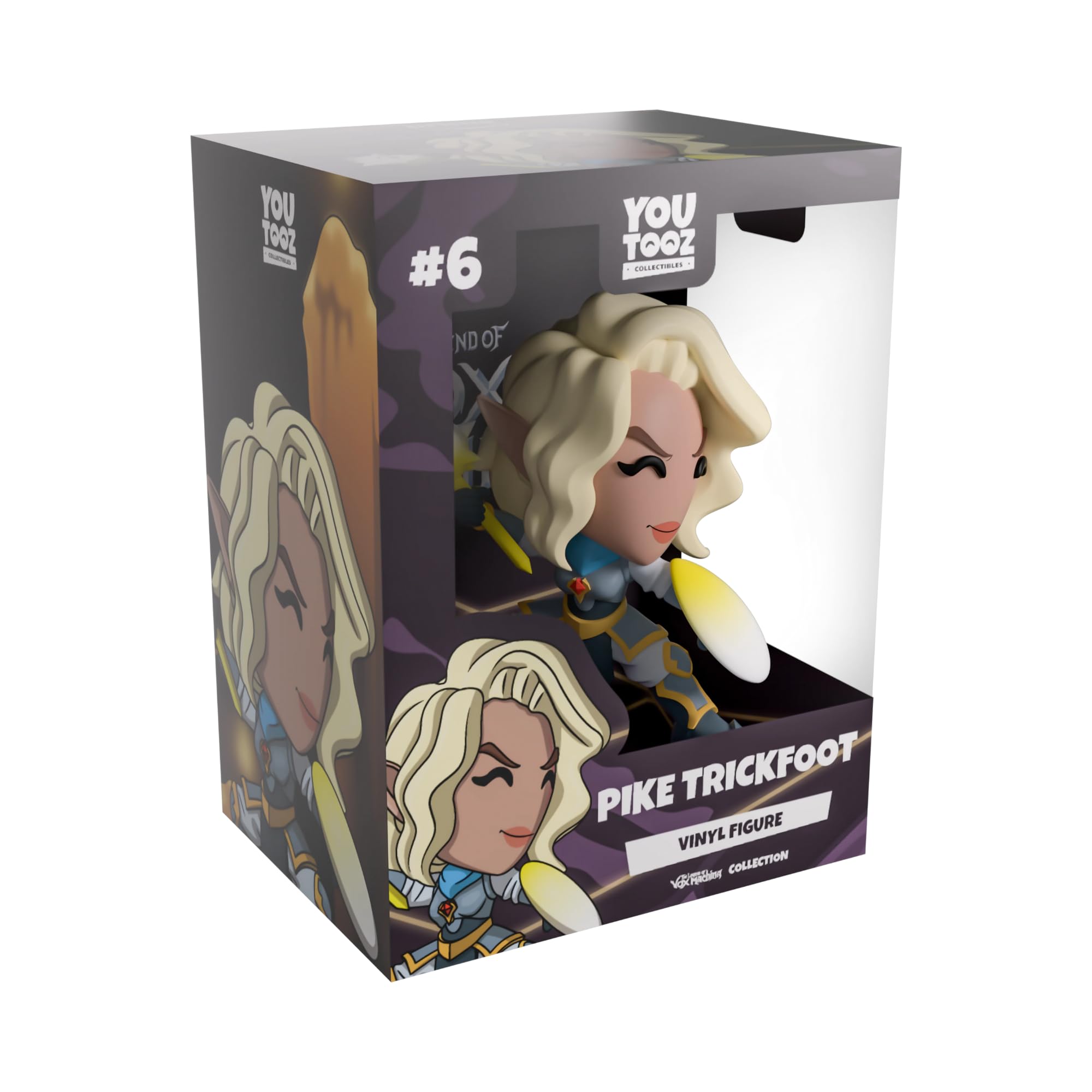 Youtooz Pike Trickfoot 4.6" Vinyl Figure – Collectible Pike Trickfoot ROM The Legend of Vox Machina