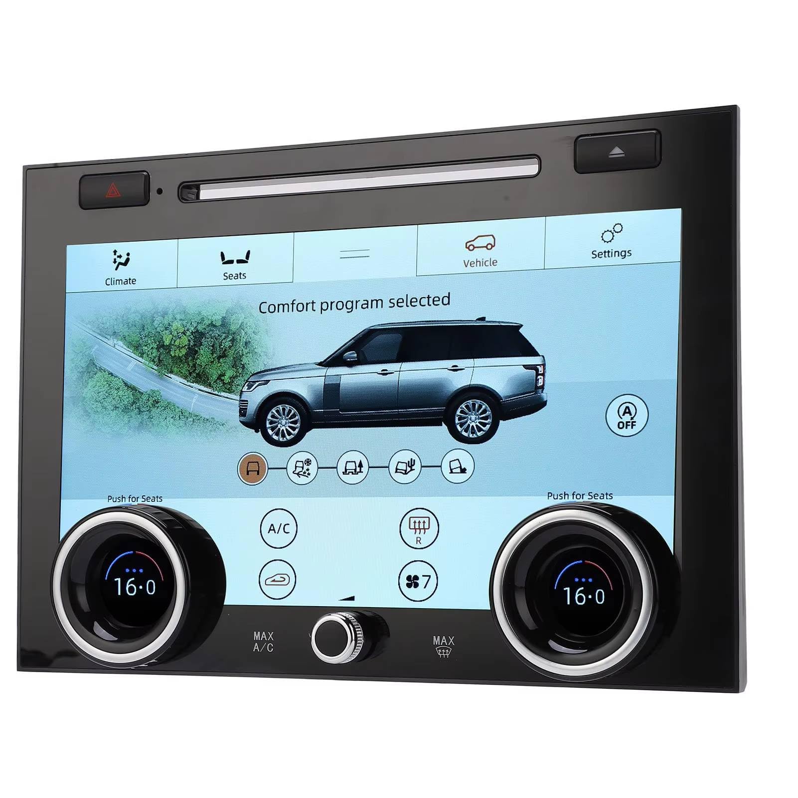 ASVEGE Auto-Klimaanlage Klimasteuerung AC Panel für Land Rover Range Rover Vogue L405 2013-2017, Auto 1080p LCD AC Touchscreen Ersatz, Upgrade-Version mit Installationsanleitung