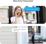 Keyless Entry Door Lock Deadbolt Fingerprint Door Lock - PHYSEN Smart Deadbolt Set for Front Door - Electronic Digital Keypad Lock - Biometric- Auto Lock - Easy Installation
