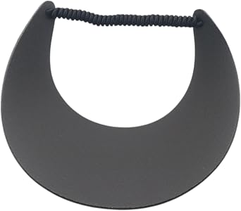 MG Women's Cotton Solid String Sun Visor Hat
