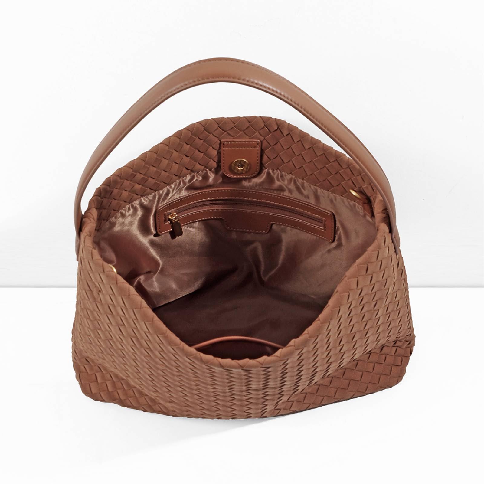 CHENSHI Borsa a Tracolla in Tessuto Secchio Donna con