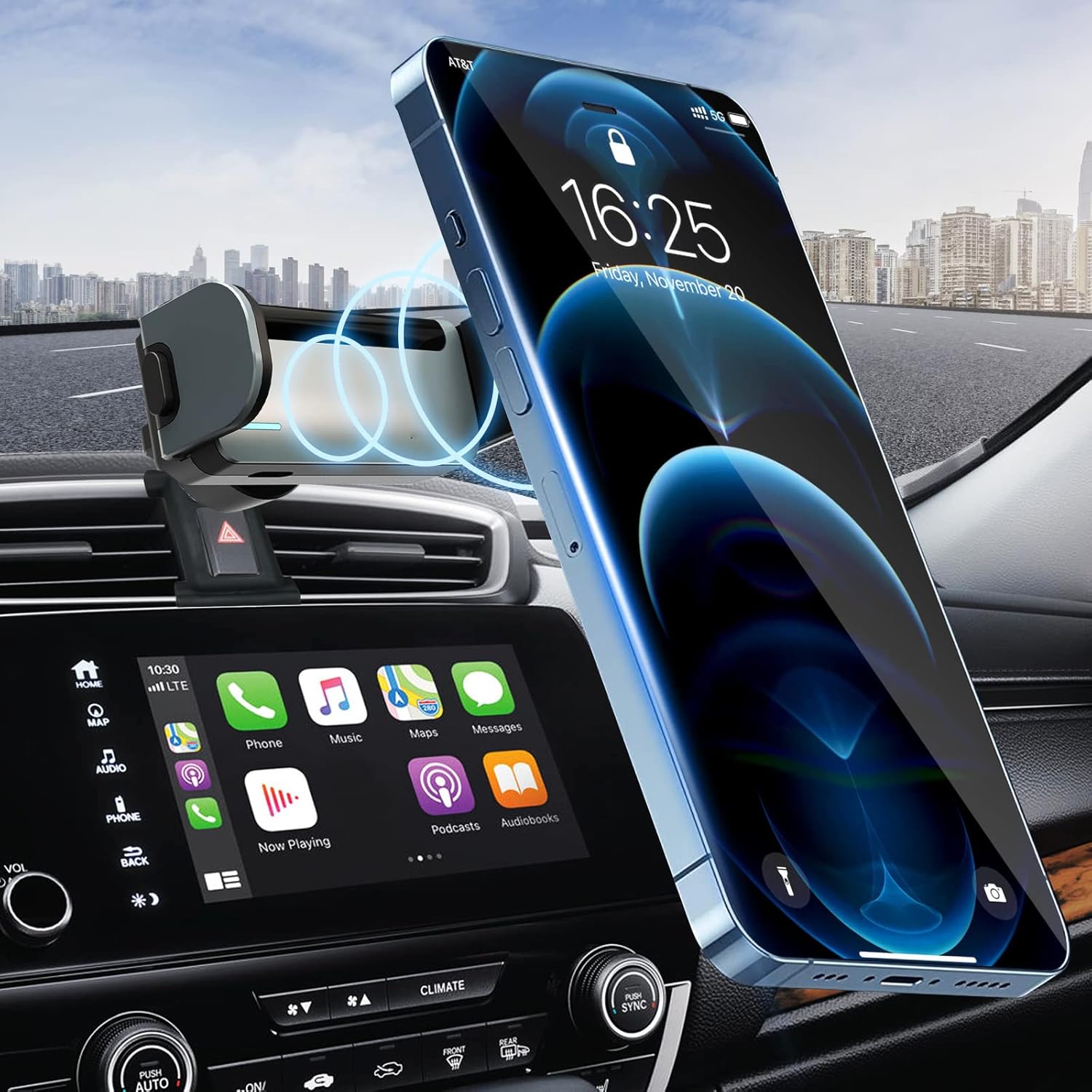 SHAOHAO Phone Mount for Car 2022 2021 Honda CRV Phone