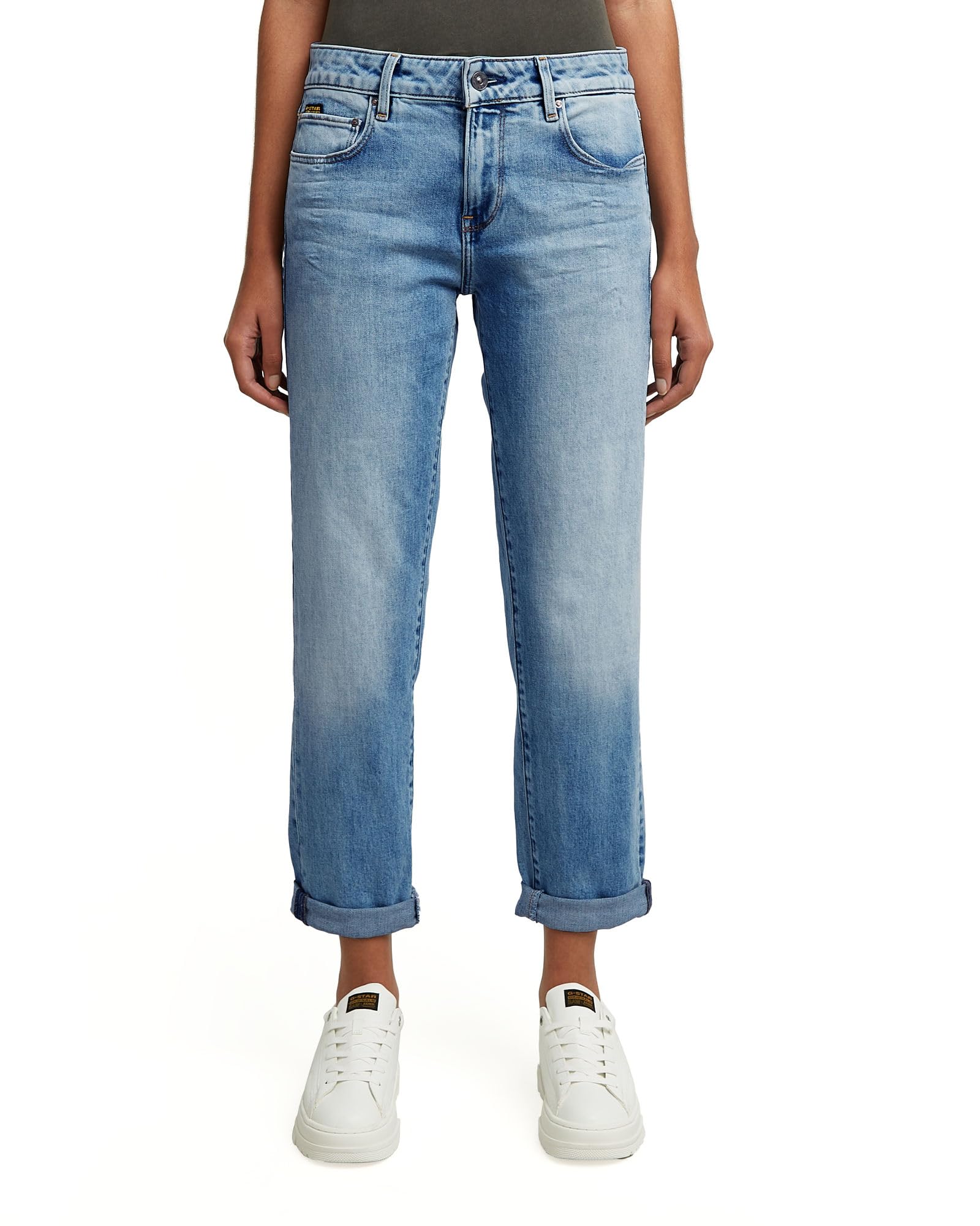 G-STAR Women's Kate Boyfriend Jeans, Blue (lt indigo aged D15264-C052-8436), 24W / 30L