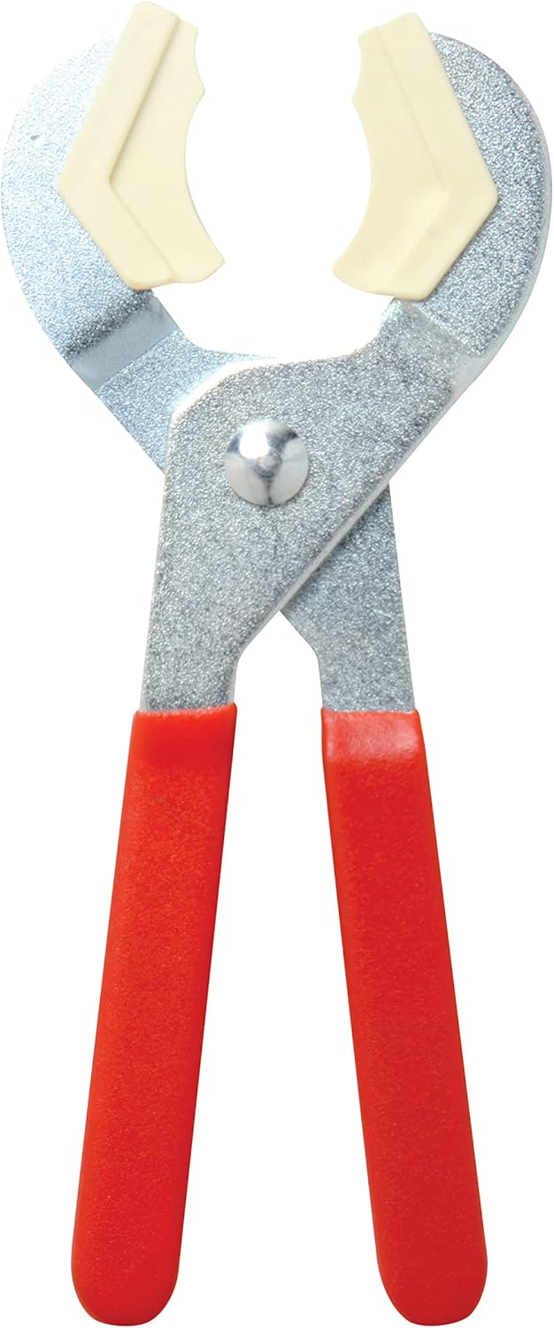 Superior Tool 6012 Alicates de fontanería de mandíbula suave, talla única, rojo