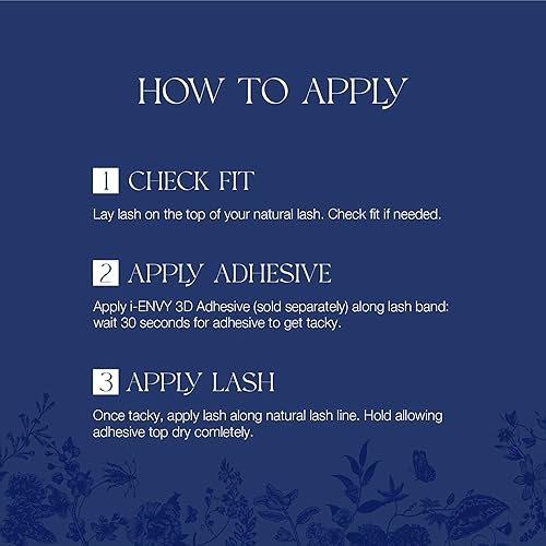 Miniatura 3 de iEnvy - Pestañas postizas 3D con efecto floreciente, naturales, acampanadas (06)