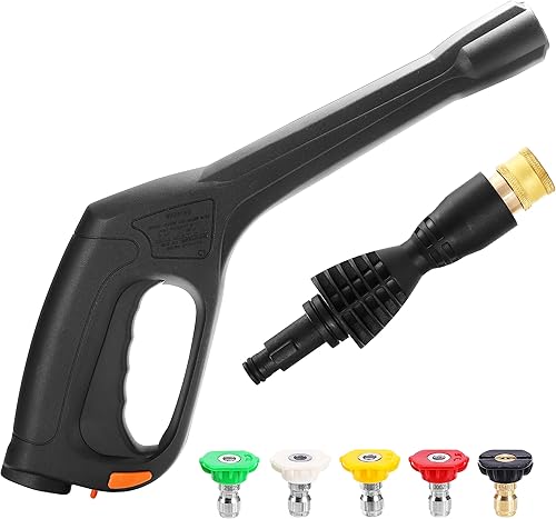 Miniatura 11 de Repuesto de pistola rociadora de alta presión, manguera de bloqueo y gatillo de seguridad, compatible con Portland Husky Black Decker Ford Pulsar