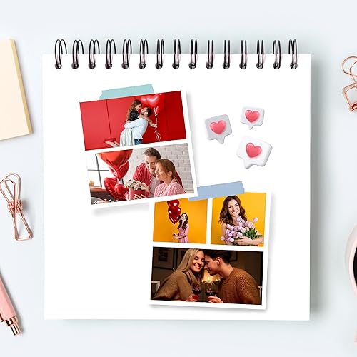 Miniatura 8 de Kodak Mini Shot 3 Retro 2 en 1 Cámara instantánea inalámbrica portátil de 3 x 3 pulgadas, compatible con iOS, Android y Bluetooth, tecnología de