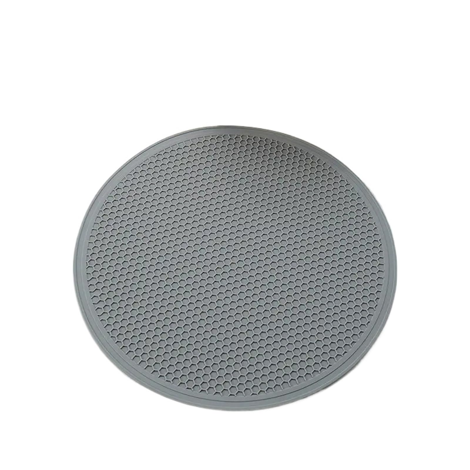 JZQKXMVNCLH 25cm Large Silicone Mat Coaster Heat Resistant Placemat Honeycomb Nonslip(B)