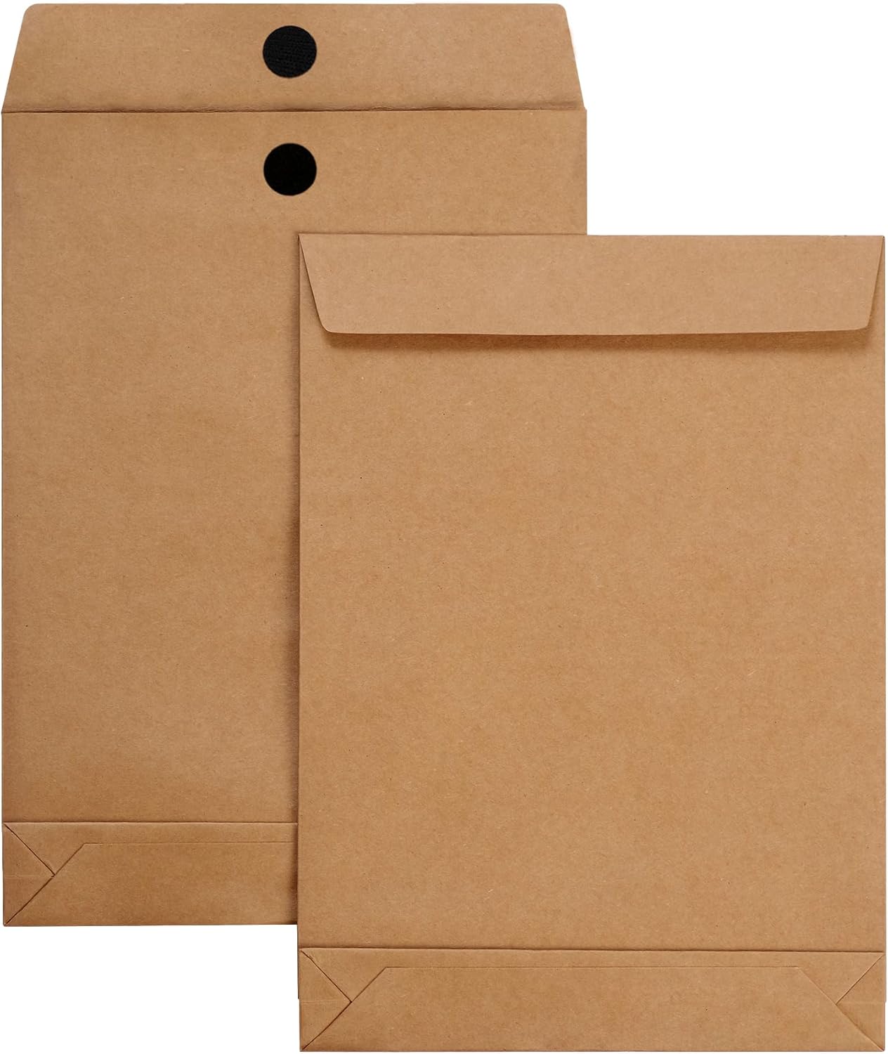 9.4"x 13.2" Expandable Large Kraft Catalogue Envelopes for Home Office Business Storage and Organizing, Photos, Documents,Multiple use (10 PCS) - Image 4