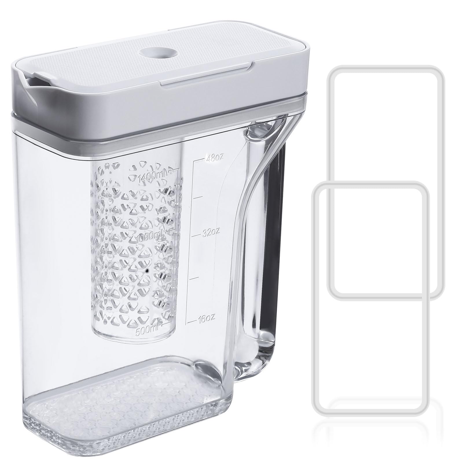 Photo 1 of Upgraded DA97-17395B Refrigerator Water Pitcher for Samsung RF28R7351SG