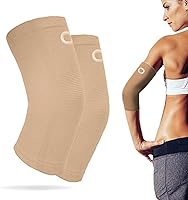 Vista 1 de Codera de compresión (1 par) - Coderas de apoyo instantáneo para brazo para tendinitis, artritis, bursitis, golfistas y coderas de tenis