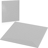 Vista 8 de Placas Base Clásicas Placas de Construcción - Paquete de 10 Grandes de 10" x 10" Ladrillos de Construcción Compatibles con Todas las Principales