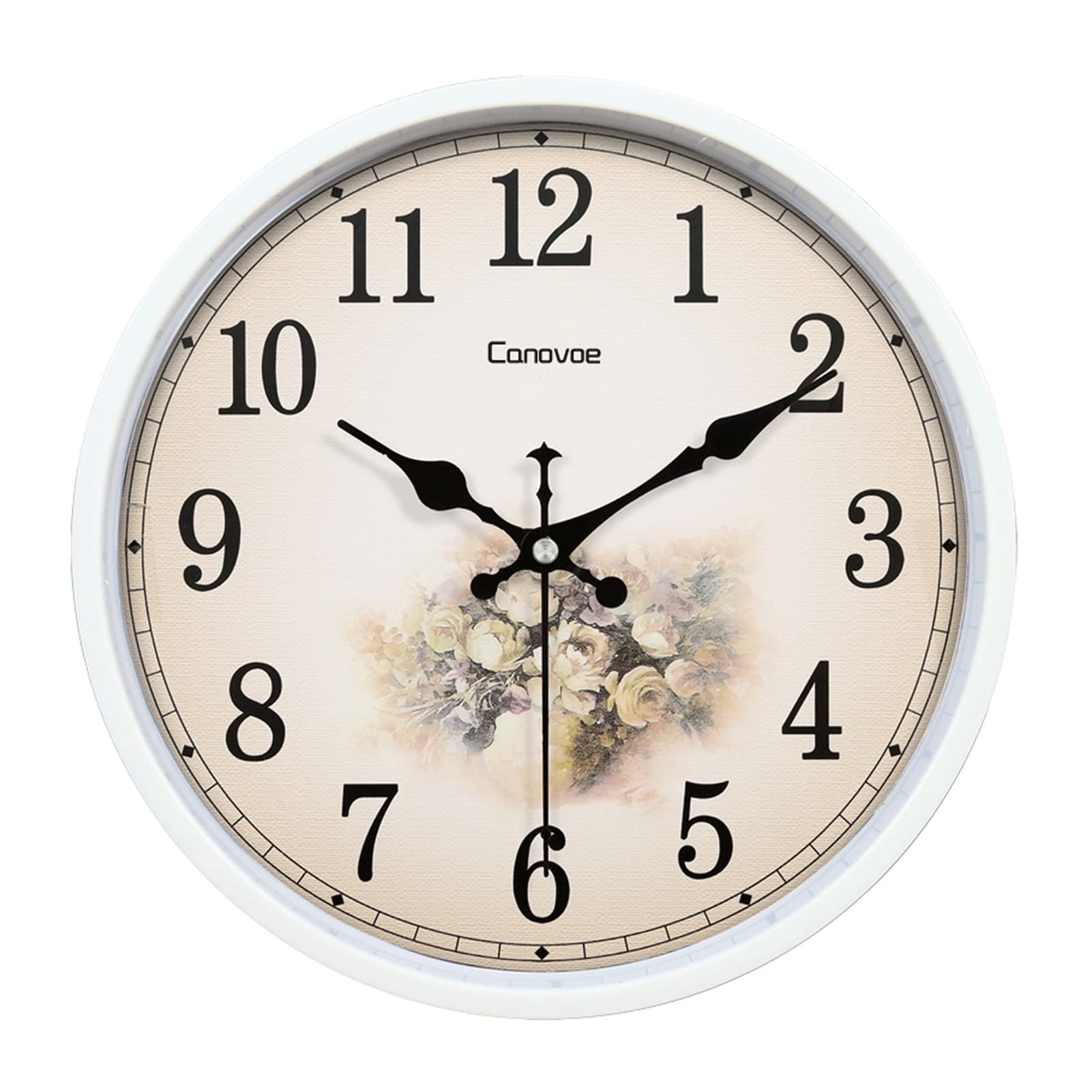 VSGWPACF Wall Clock European-style Wall Clock Living Room Clock Bedroom Silent Clock Wall Watch Simple Modern Pastoral Quartz Clock Home Living Room Bedroom Office Decorations