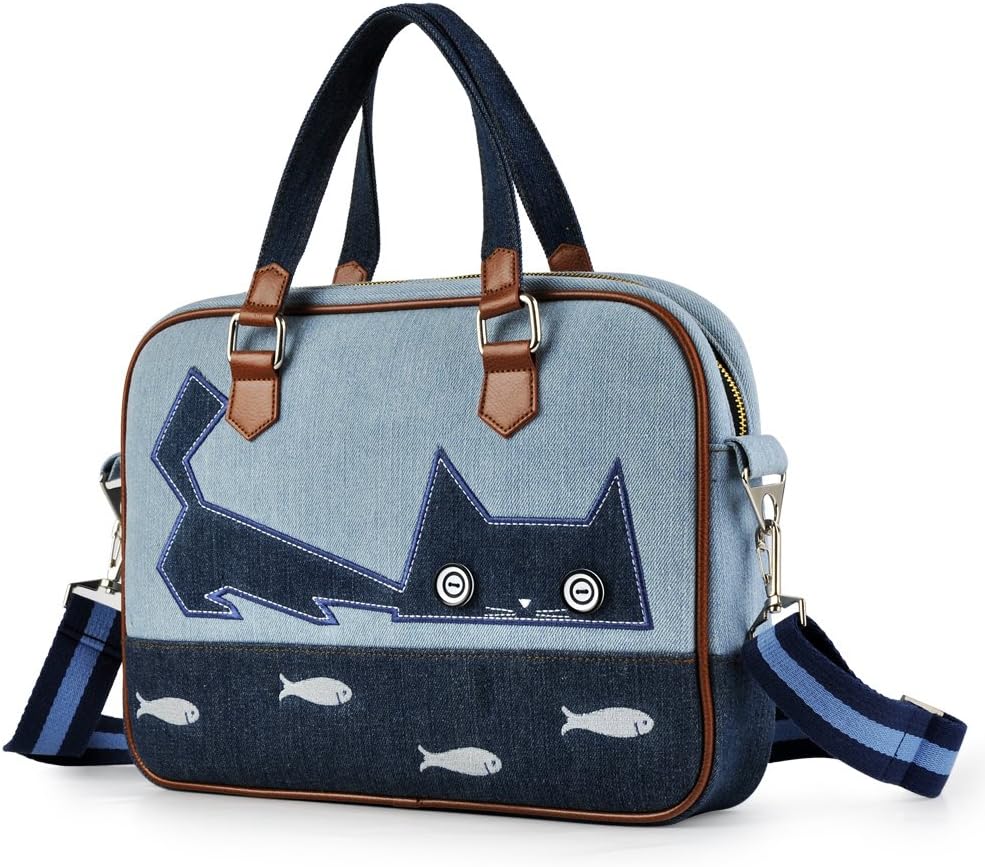 Universal Notebook single shoulder bags stylish and simple cartoon laptop bag carrying case and 116,000 inches