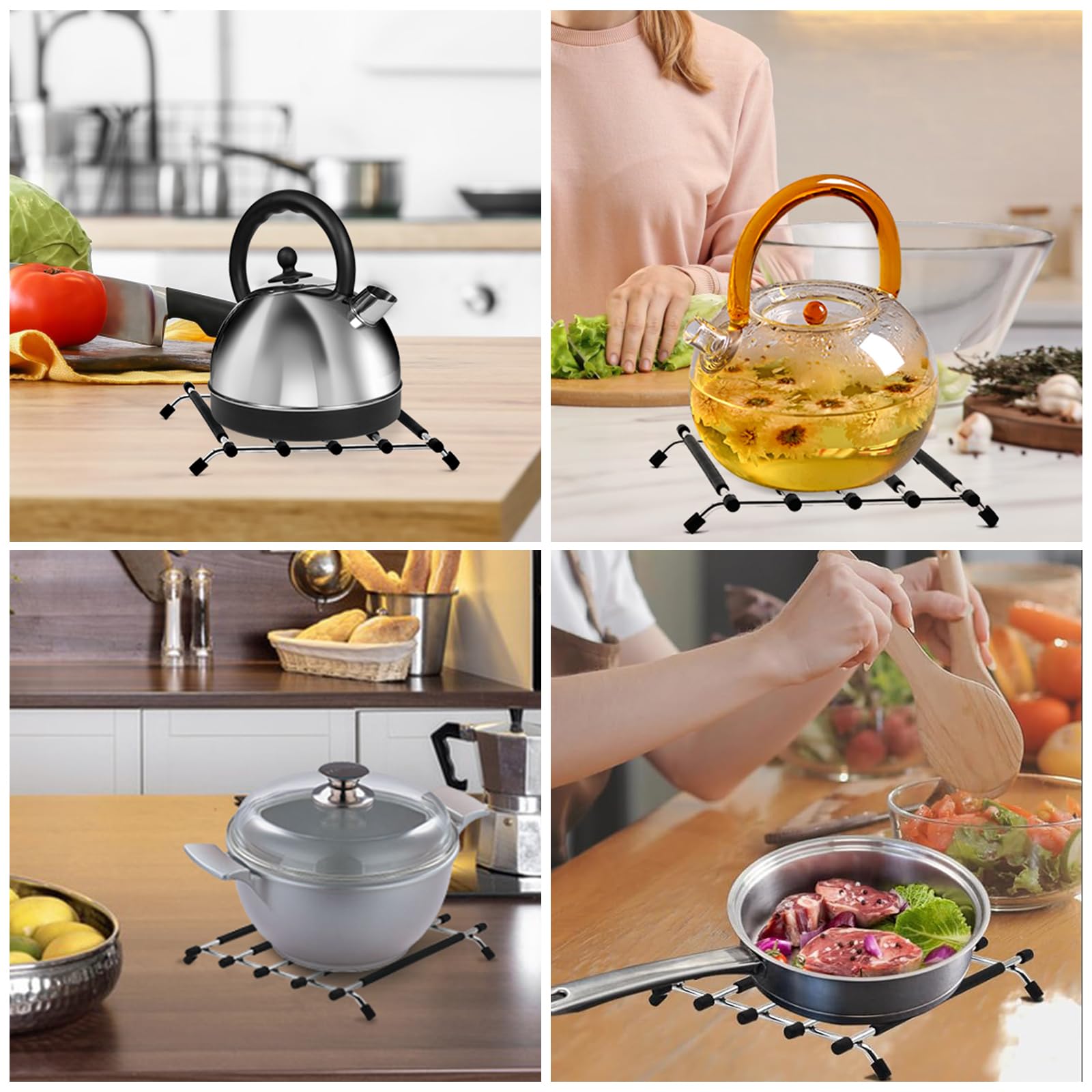 JJWNMLL trivets for kitchen worktops 4pcs - Image 2
