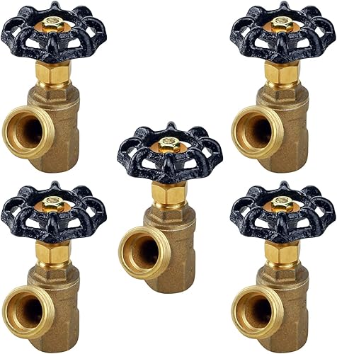 Miniatura 8 de Midline Valve Válvula de drenaje de caldera 6856G con caja de relleno, entrada FIP de 34 pulgadas x salida MHT, latón, sin plomo