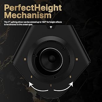 Nakamichi Dragon 11.4.6-Ch Surround System w Dolby Atmos/DTS:X Pro (Pro Cinema Engine), HiFi AMTs, Dual-Opposing 8" Subs, Bipolar Surr, 6 Discrete Height Ch, 3000 Watts Max Output. AVR-Grade Soundbar