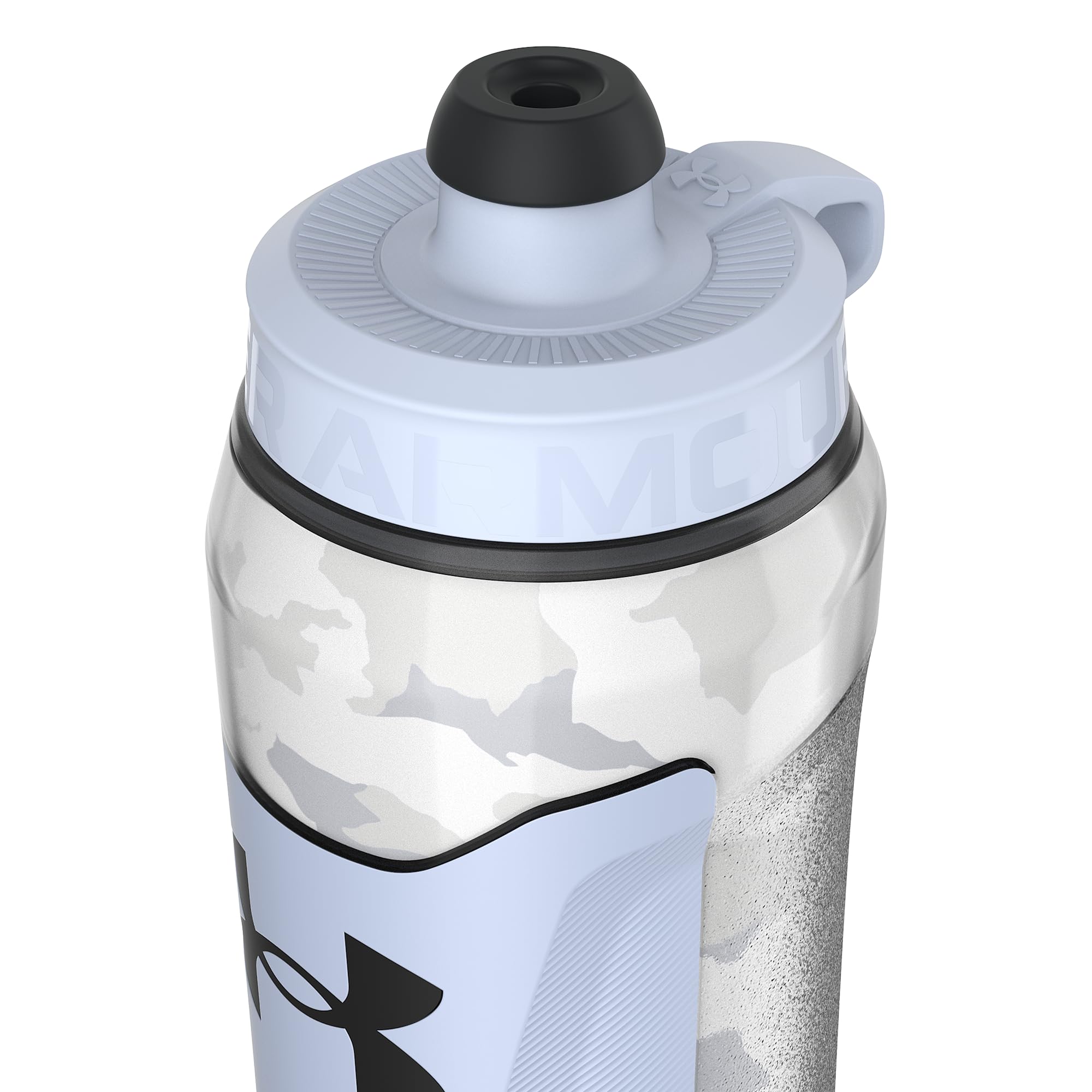 Under Armour Playmaker Squeeze Insulated 2, Sport-Wasserkrug, auslaufsicher, für Baseball, Fußball und mehr, 794 ml, Weiß