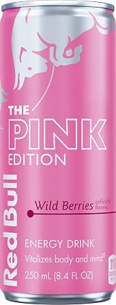 Red Bull Energy Drink, Wild Berries, Pink Edition