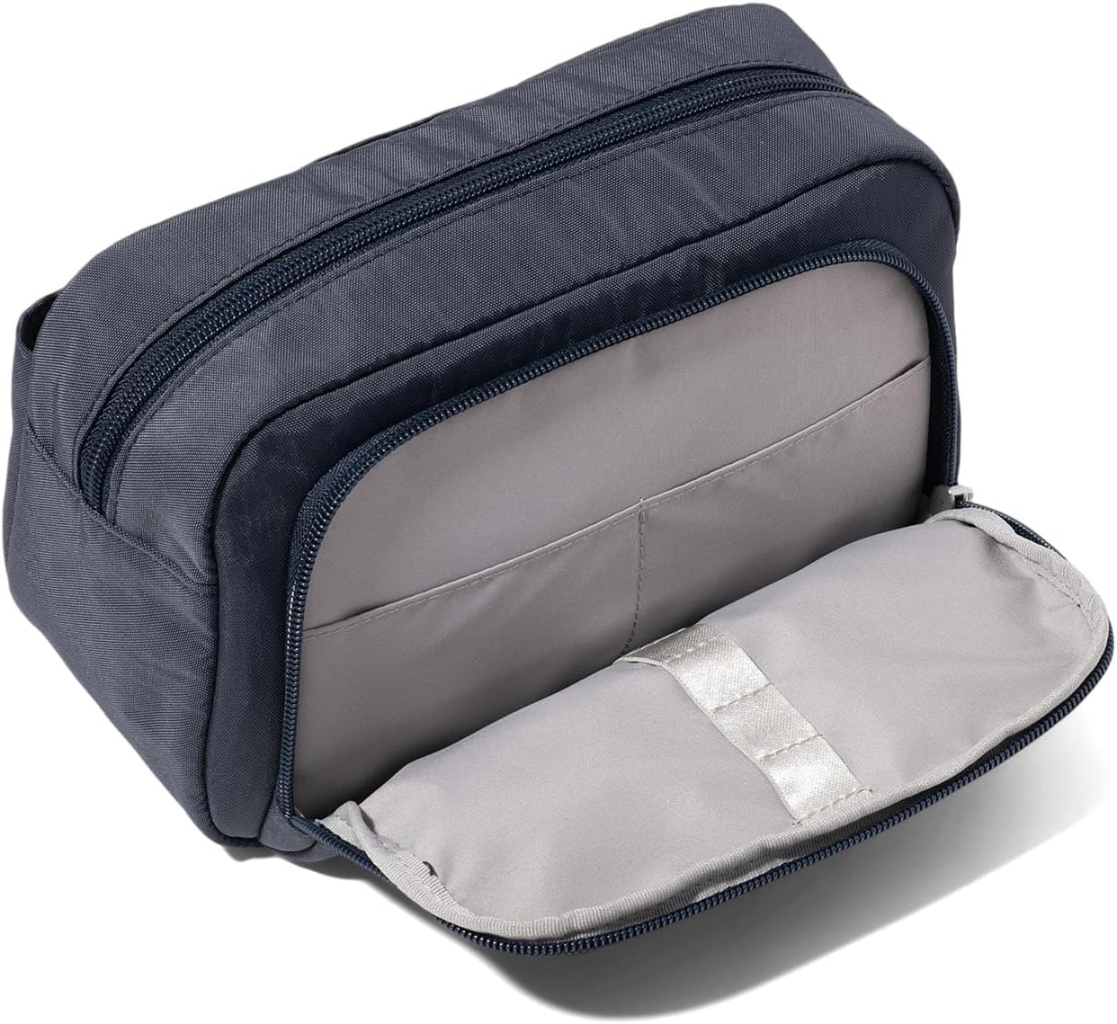 Pocket Cosmetic with Brush Organization - Lightweight 9.4”x5.5”x3.5” Makeup Bag - Travel Essentials Makeup Organizer
