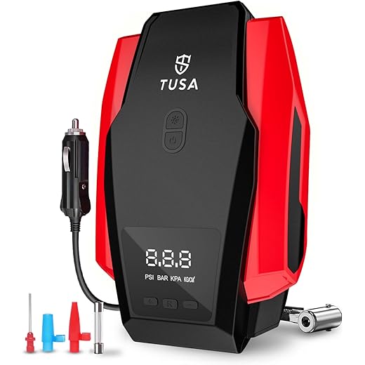 TUSA Tyre Inflator 150 PSI 12V DC