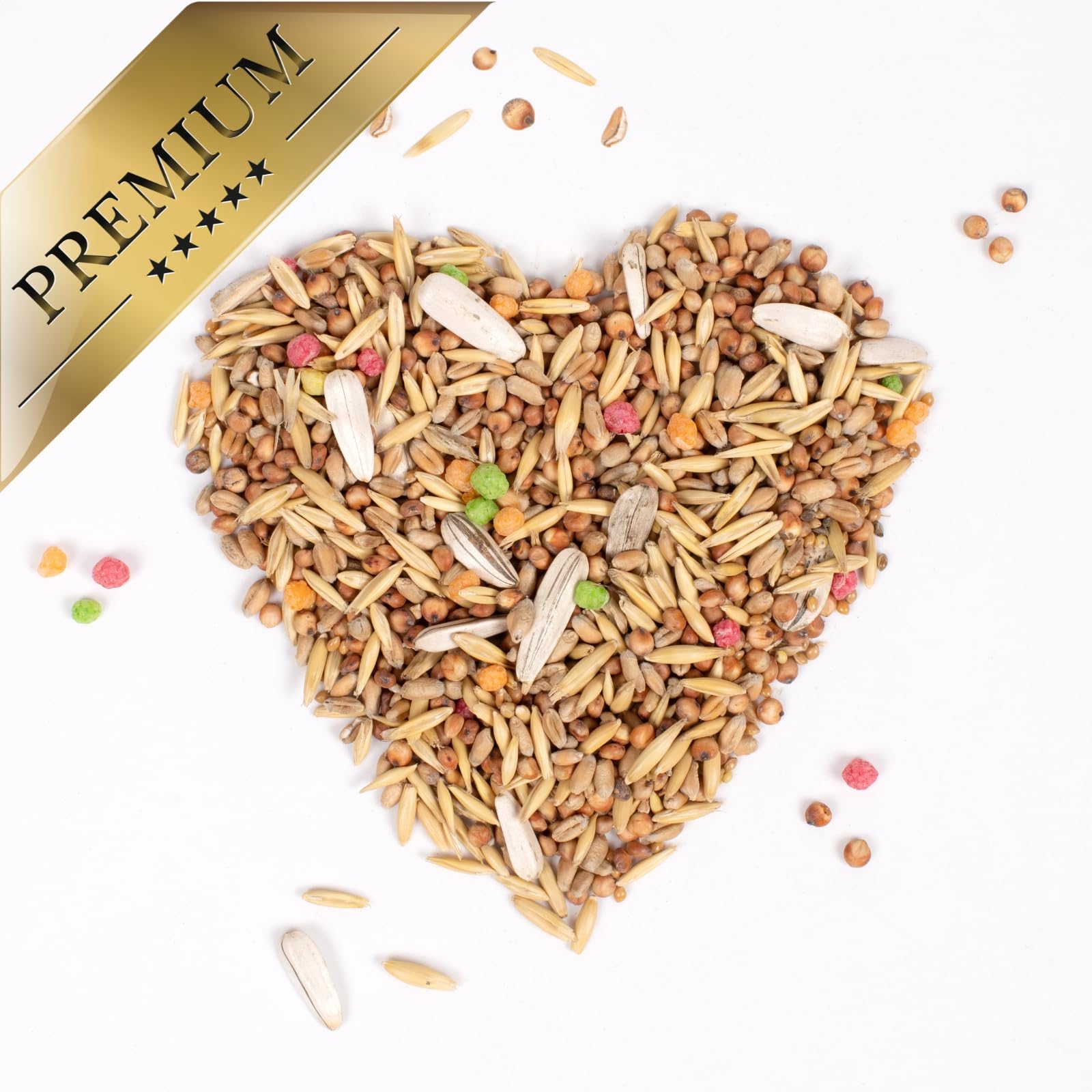 Lyra Pet® 25 kg Streufutter für Wildvögel Vogelfutter Mischung Mischfutter | Wildvogelfutter ganzjährig - Aus Getreide & Samen - Ideal für Vogelhäuser & Futterspender - Abwechslungsreich & fetthaltig