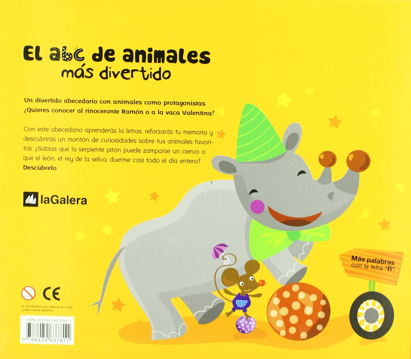 El ABC de animales más divertido: 46 (Libros juego)