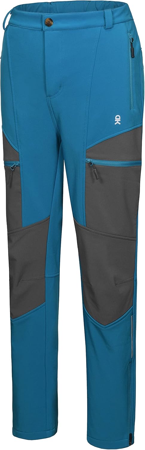 Little Donkey Andy Women's Ski Softshell Pants, Winter Windproof Snow Pants