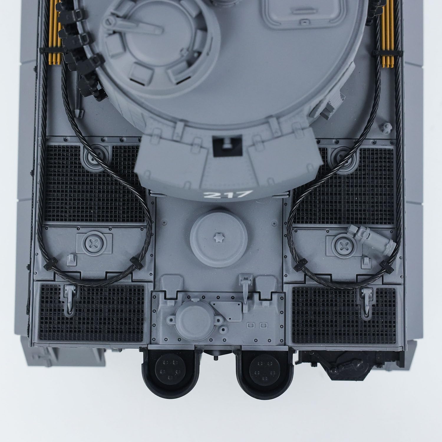 Taigen 1/24 RC Char de combat Tiger I Télécommande Char militaire de combat infrarouge Modèles RC Hobby