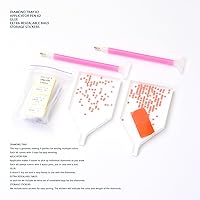 Vista 6 de Awesome Pattern Studio Quince DS1023, Diamond Painting Kit, Diamond Art Kits for Adults, Full Drill 5D Diamond Dots Kits. All Items Included.