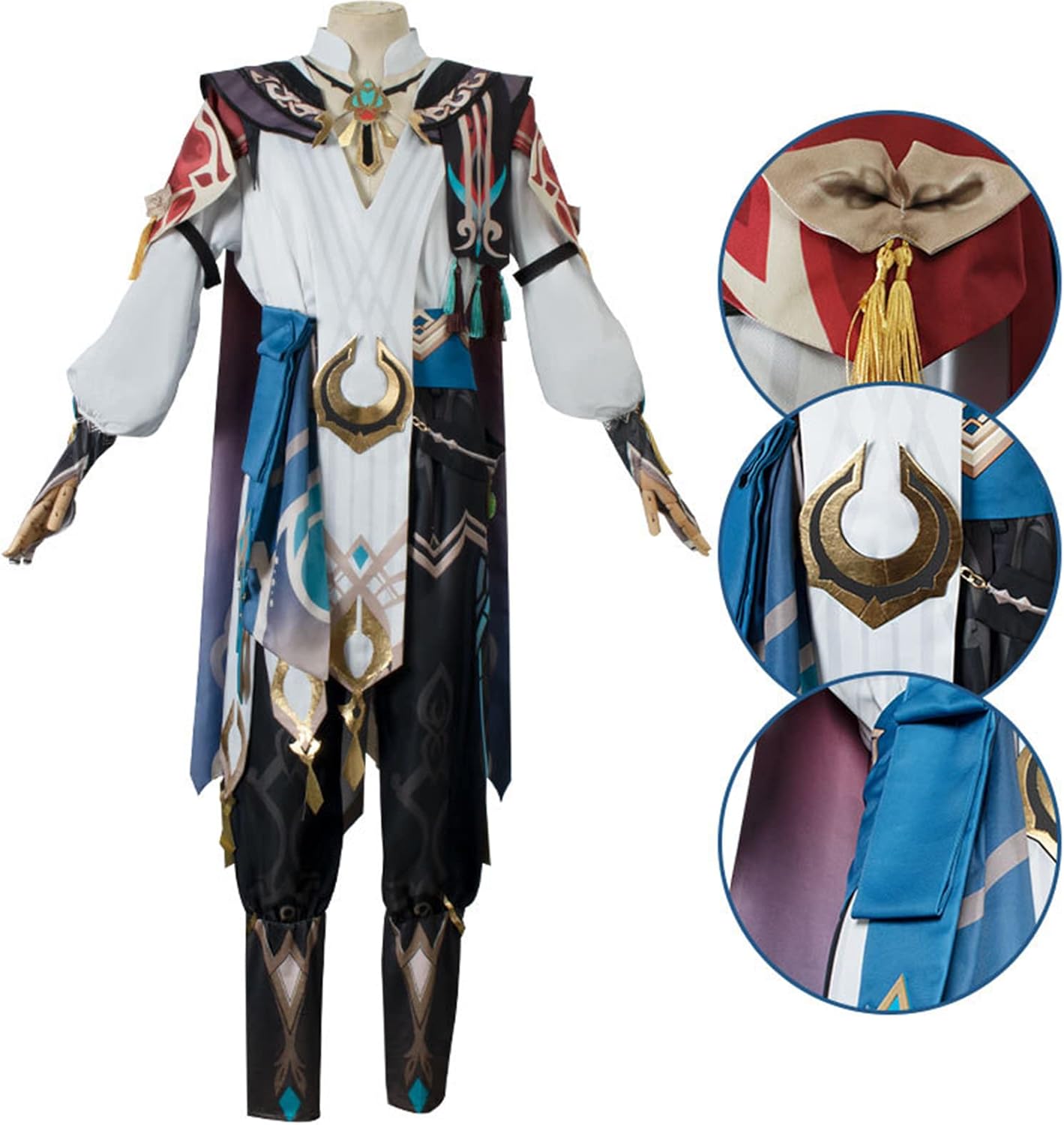 Miniatura 7 de Weixu Game All Characters - Disfraz de cosplay para Halloween, traje de carnaval para mujeres y hombres