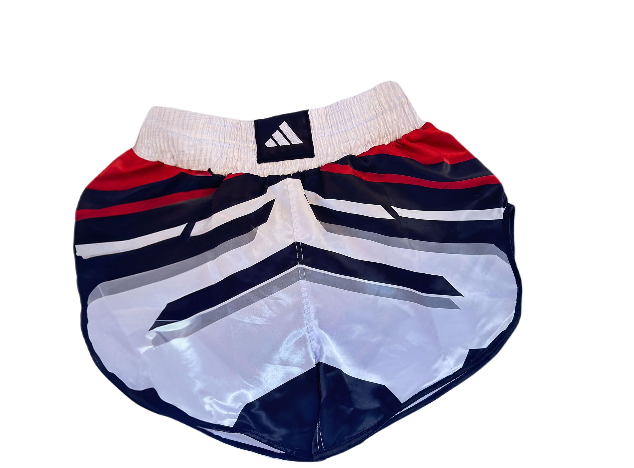 adidas Kickboxing Shorts KB K1- Quick Dry and Moisture Wicking Training Shorts Men & Women, MMA, Muay Thai, Boxing, ADIKBK2 (US, Alpha, Medium, Regular, Regular, Red/White/Red)