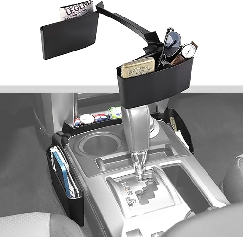 JWWY Gear Shift Shifter Storage Box Center Console Organizer Tray Fit for 2010-2025+Toyota 4runner interior Accessories,Transmission Console Storage