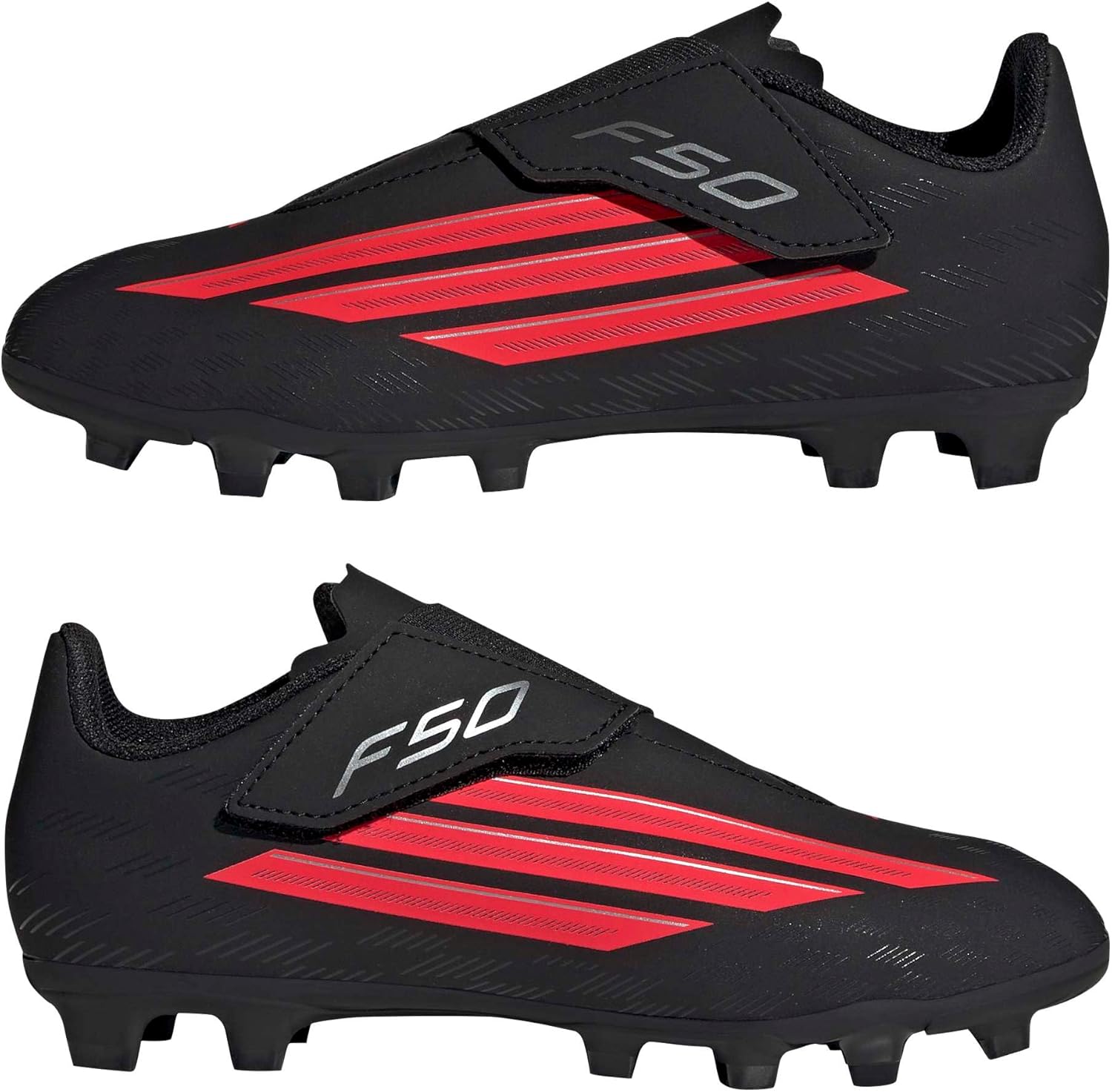 adidas Kids' F50 Club Hook & Loop Firm Ground/Multi Ground