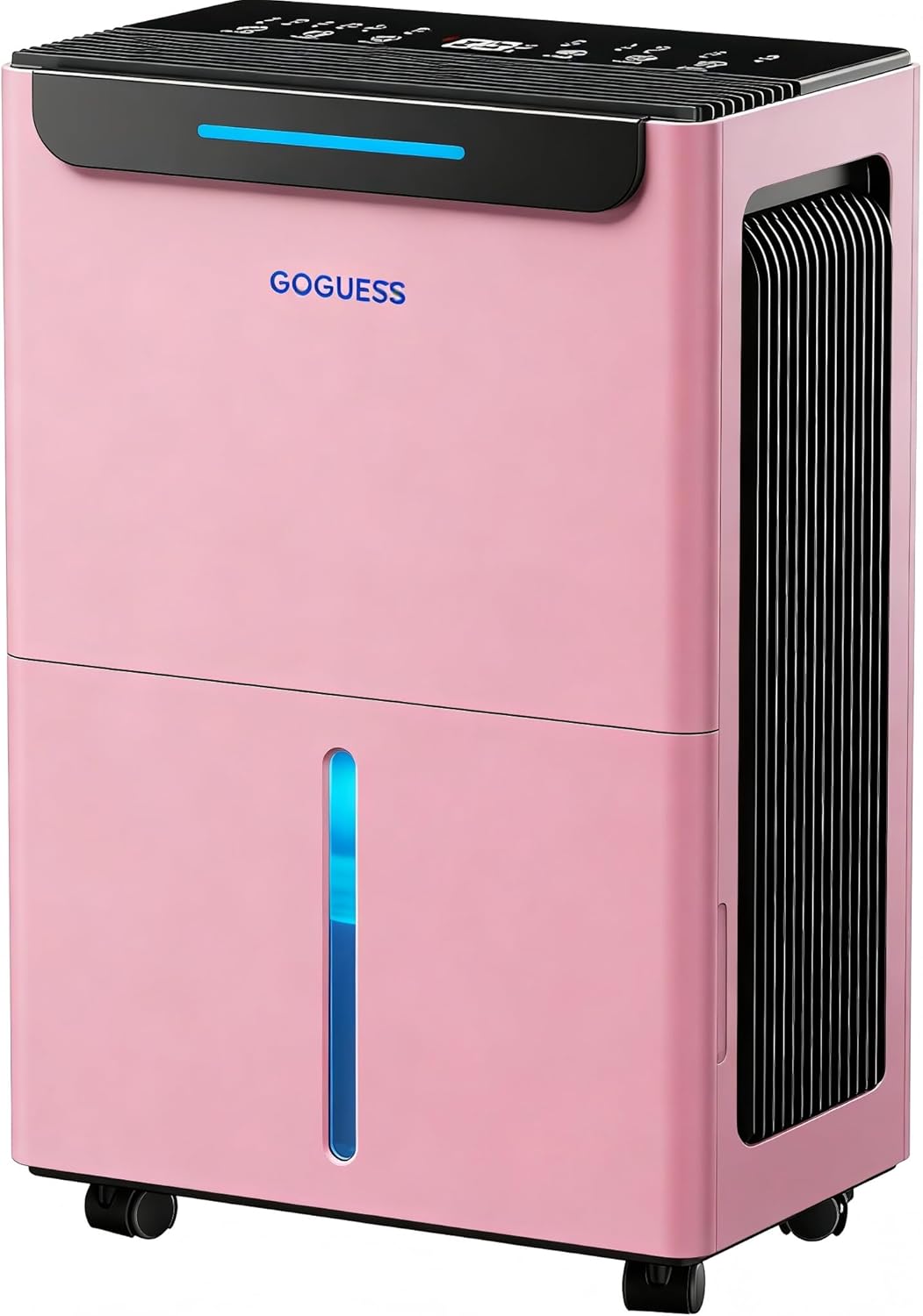 2500 Sq.ft Dehumidifier for Basement - 34 Pints, Drain Hose & Humidity Control Large Room Dehumidifiers for Home, RV, Bathroom, Bedroom - 3 Modes & 24H Timer Pink