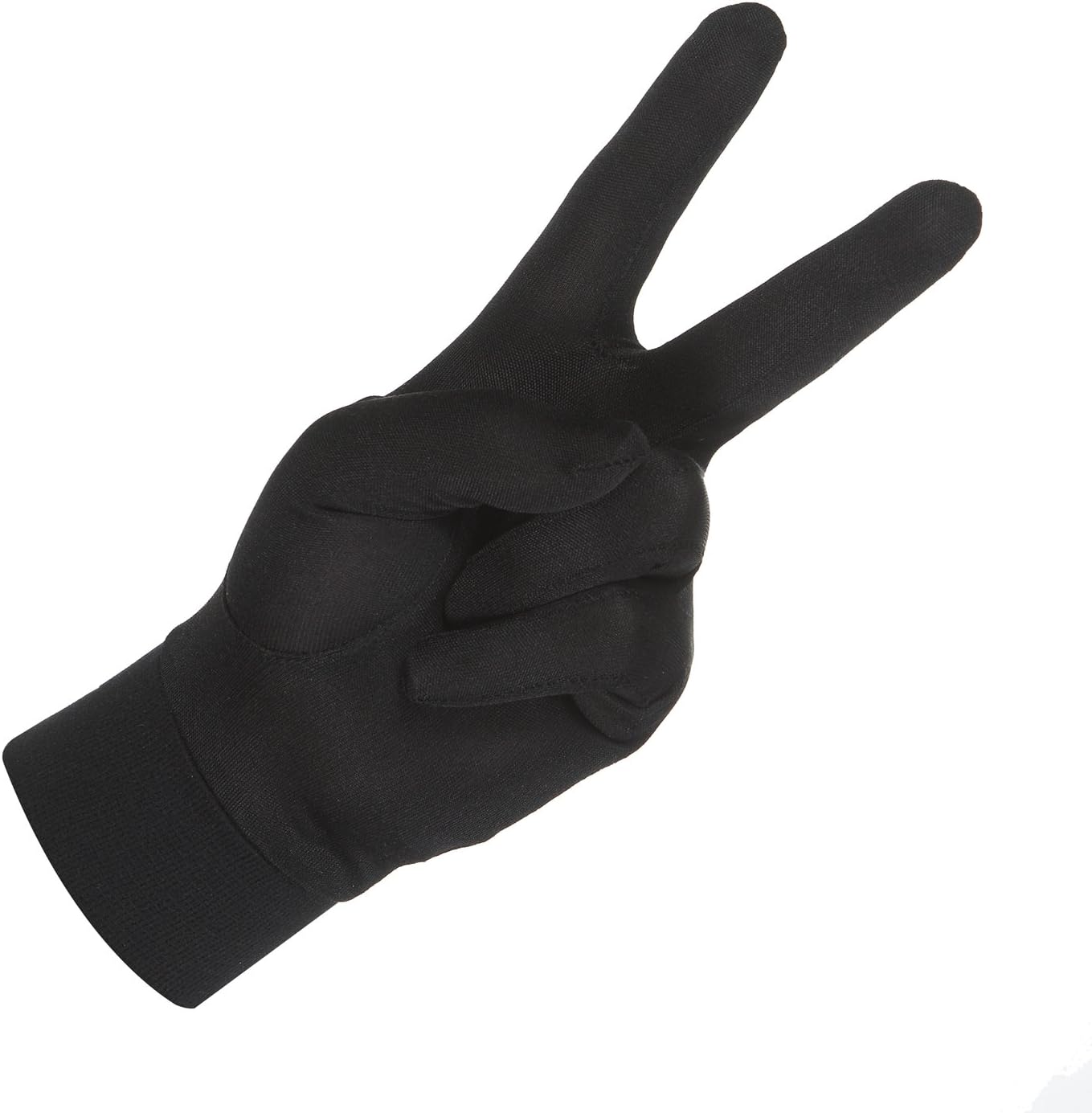 ALASKA BEAR - Natural Silk Liner Gloves Unisex - Image 3