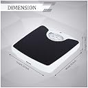 GVC Deluxe Personal Iron Weighing Scale Human Body Weight Machine with 130 kg Capacity - Jet Black gallery image
