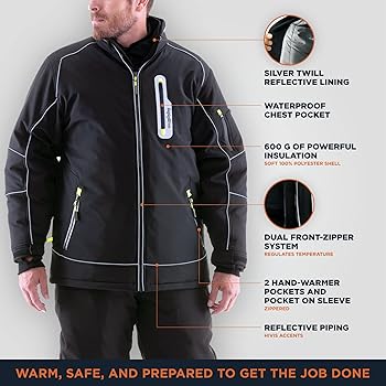 Amazon.com: RefrigiWear Extreme Softshell Insulated Jacket