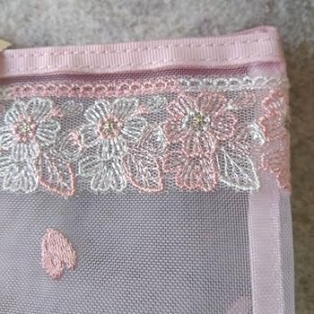 Amazon.co.jp: 近沢レース ポーチ 桜便り 3点 セット 近澤