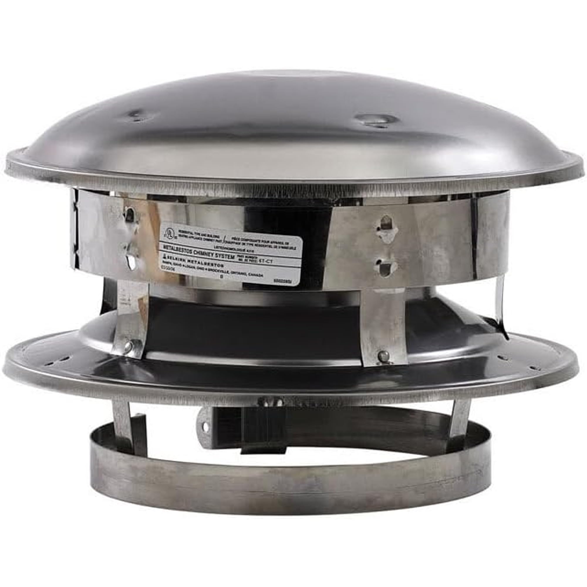 Selkirk Metalbestos 6In. Stainless Steel Round Top 6T-Ct