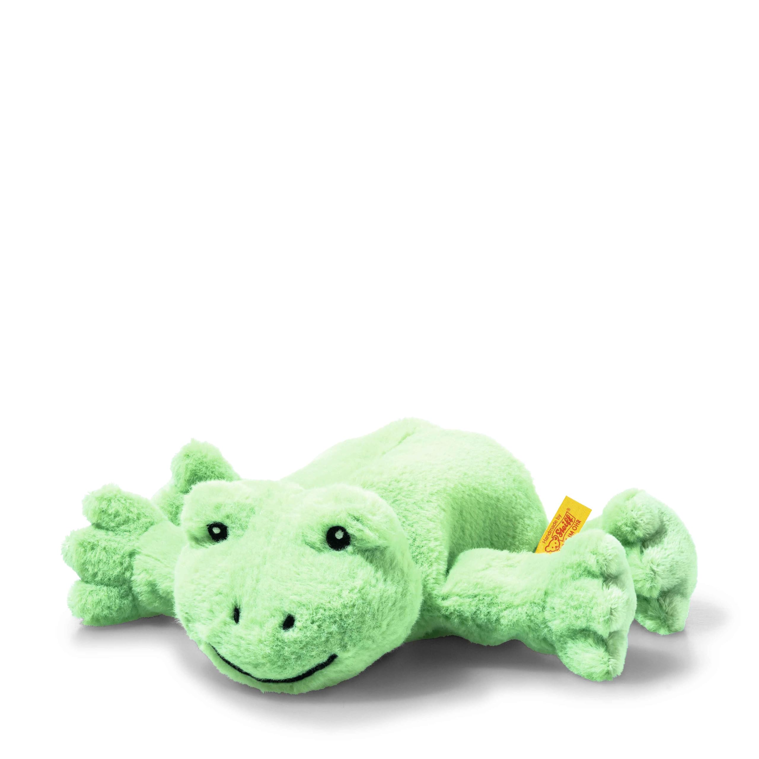 Steiff Cappy Rana Verde Chiaro, 20 Cm, Soft Cuddly Friends, Morbido Peluche Per Giocare E Coccole, In Morbido Peluche Per La Pelle Delicata Dei Bambini, Lavabile In Lavatrice - 4