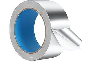 Industrial Strength Dryer Vent Tape, 2 inch x 65ft of Foil