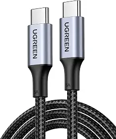 UGREEN Cabo USB C para USB C, cabo carregador USB C de 100 W para iPhone 15/15 Plus/15 Pro/15 Pro Max, MacBook Pro, iPad Pro, Dell XPS, Samsung Galaxy S24/S23/S22 Ultra, Switch, Pixel, 10FT p