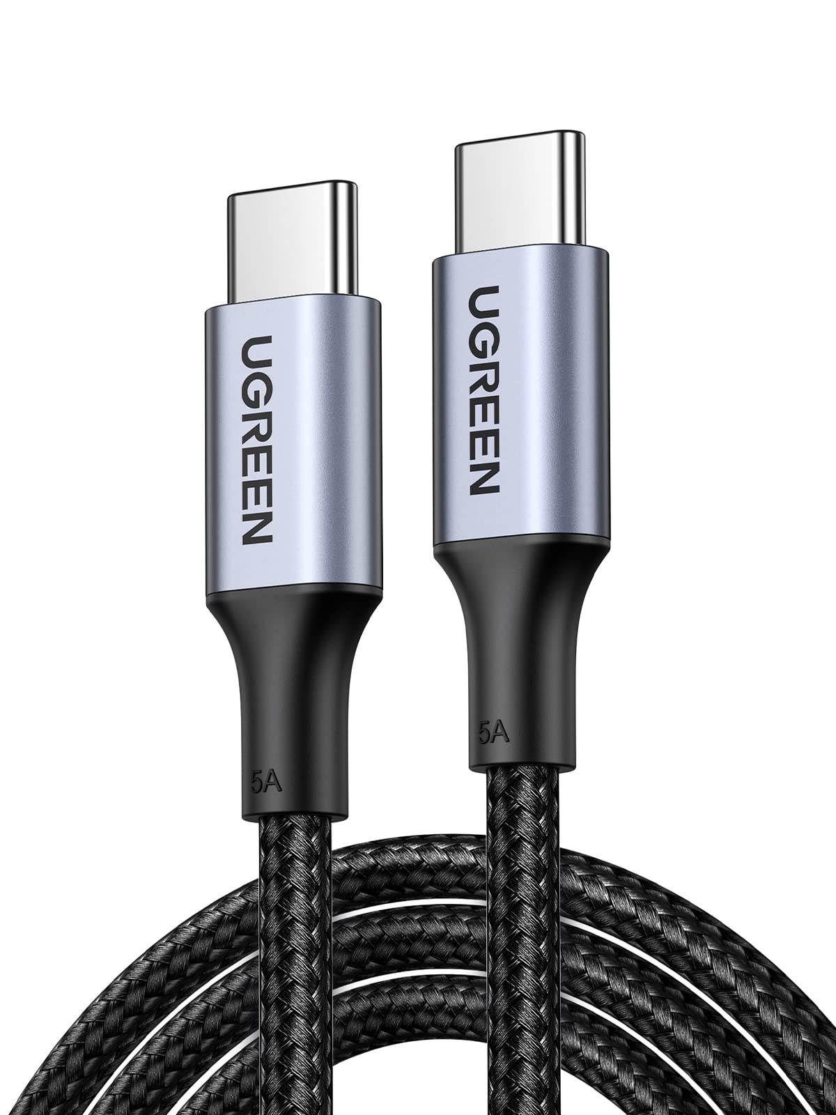 UGREEN USB C Cable 3M, Braided 100W Power Delivery PD Super Fast Charge Cable USB C to Type C for iPhone 15/16 pro max, iPad mini 7, MacBook Pro, iPad, Samsung S25/24/23 Ultra, Huawei P70