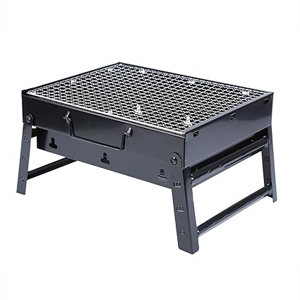 Plus Mi Life Portable Foldable BBQ Barbecue Stove Grill Charcoal Outdoor Picnic Smoker Cooker