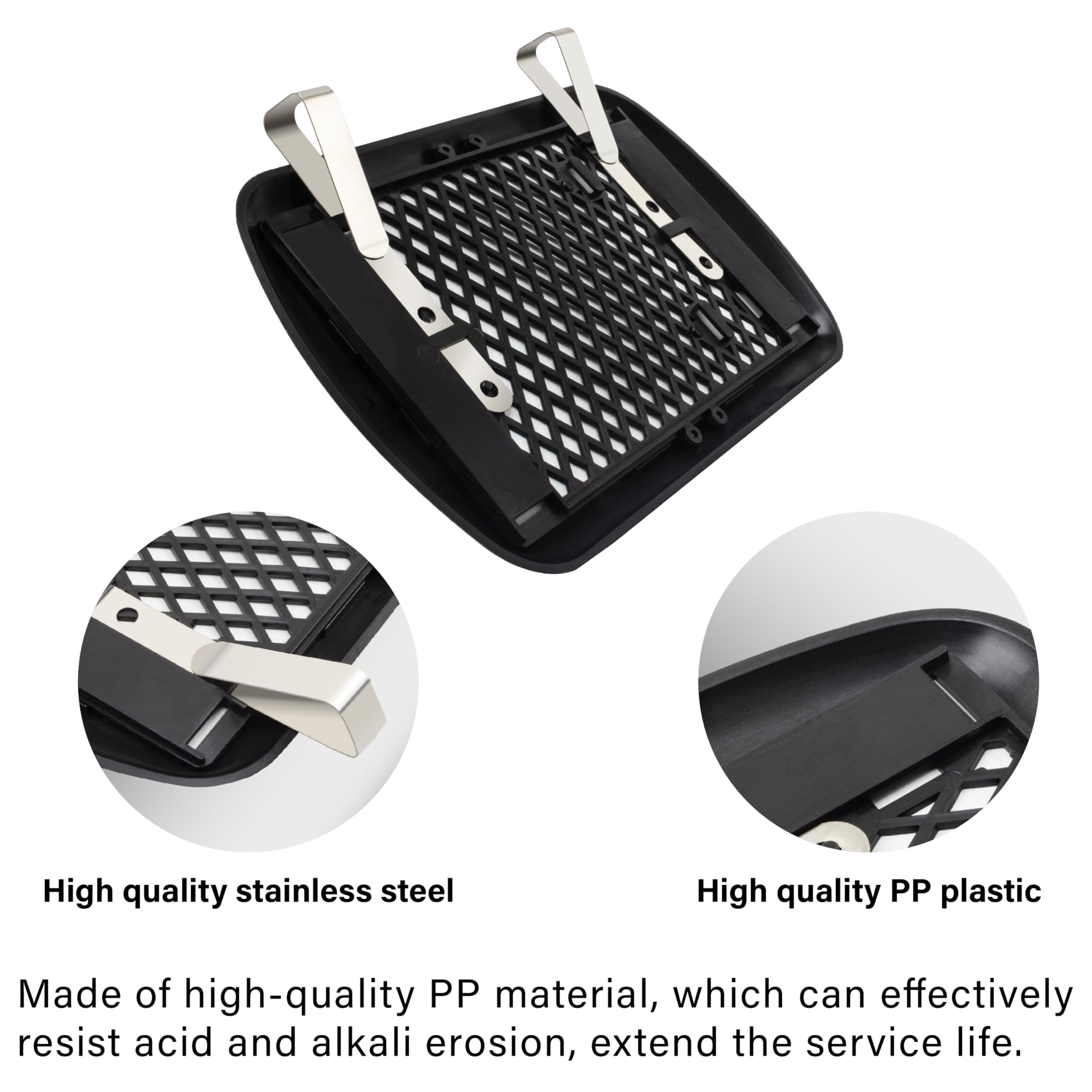 Car Visor Mirror Universal Clip-On Automotive Sun Visor Vanity Mirror for SUVs and Various Vehicles car accessories interior — view 4