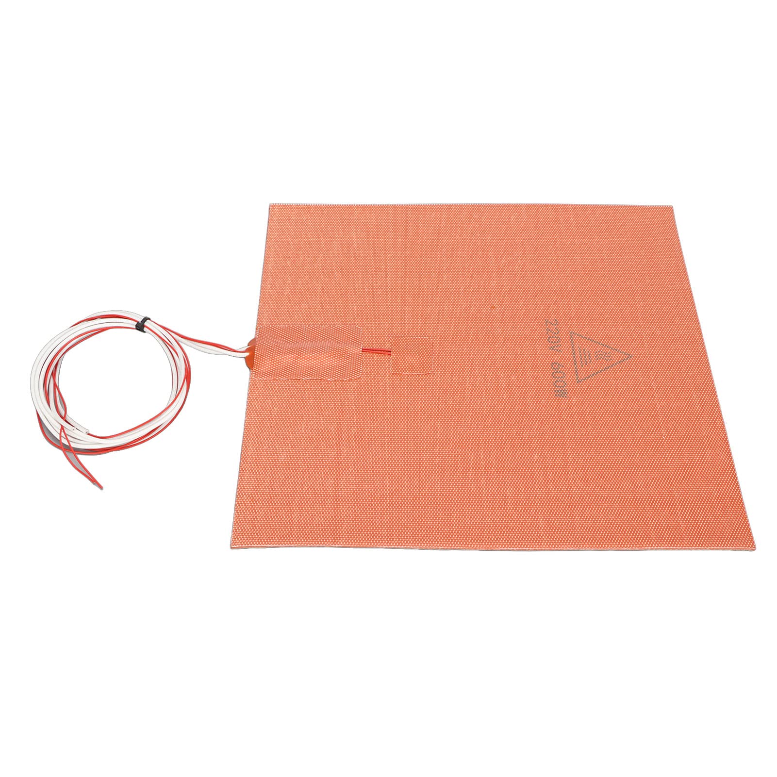 Almohadilla Térmica de Silicona, Almohadilla Térmica de 280x280mm 220V 600W para Impresora 3D, Alfombrilla Calefactora de Silicona para Cama Caliente Resistente a Altas Temperaturas con Adhesivo