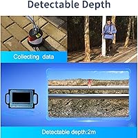 Vista 11 de Equipo de Prueba Electrónico para Localizador de Tuberías Subterráneas de 2m Detección de Fugas de Agua