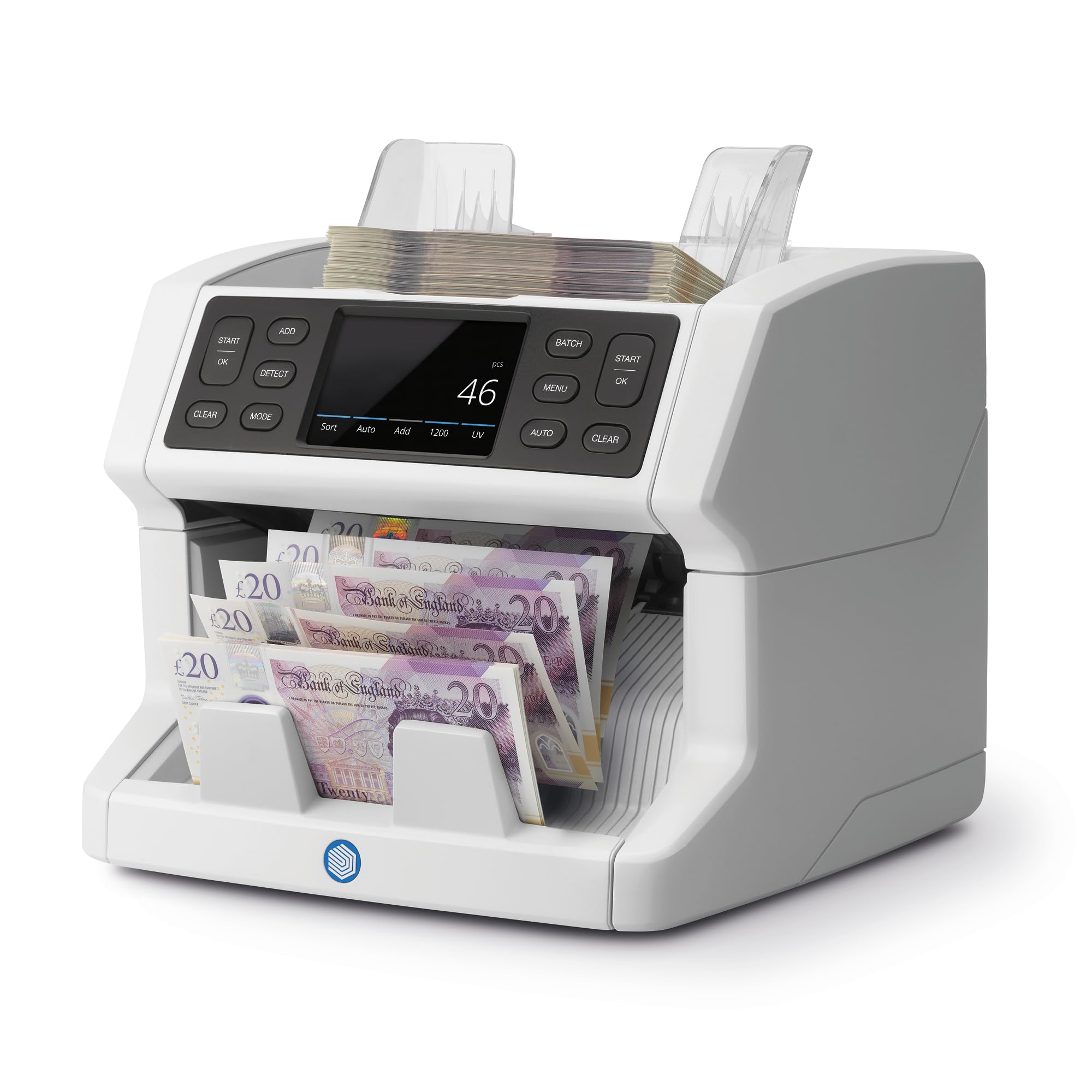 Safescan 2850 Money Counting Machine - Counts Sorted Banknotes - Cash ...